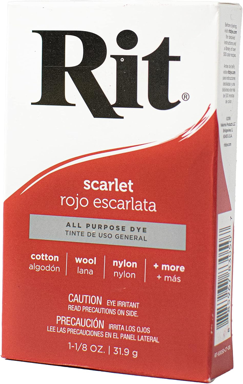 Rit Dye Powder 31.9g Scarlet