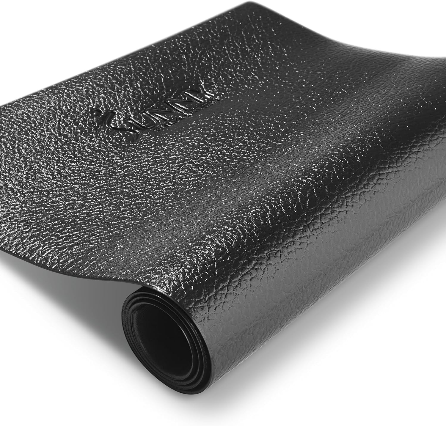 Sunny Health & Fitness Non-Slip Home Gym Mat – Workout Floor Protection Foam Pad for Treadmill, Bike, Elliptical, Yoga and Exercise Equipment or Standing Desk in 4 Size Options