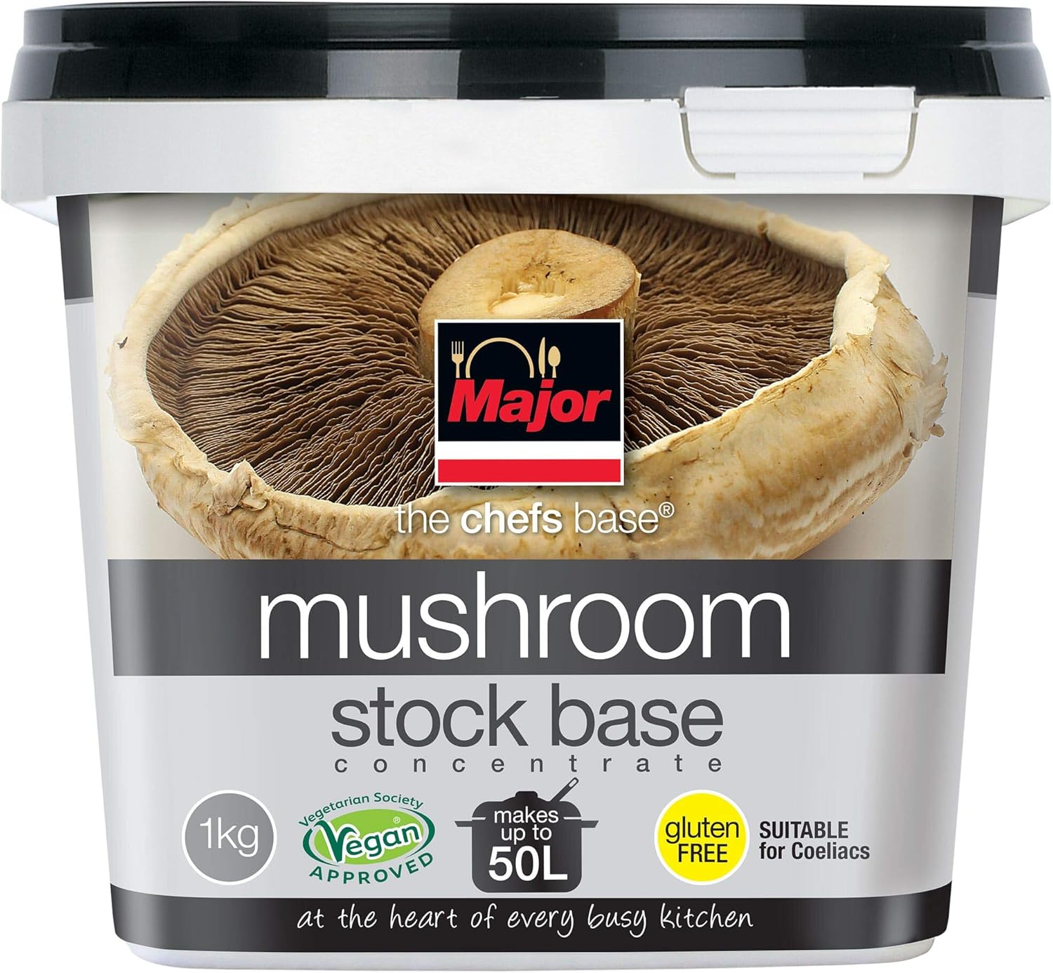 Major Gluten Free Concentrated Mushroom Stock Base - 1x1kg