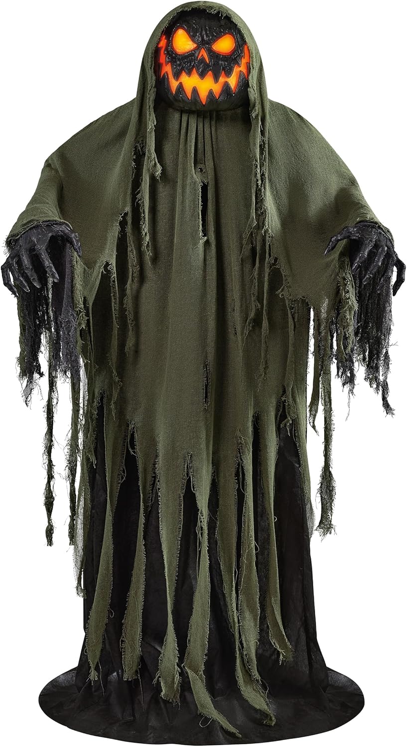 Spirit Halloween 6 Ft Night Terror Animatronic | Decorations | Animated | Halloween Décor