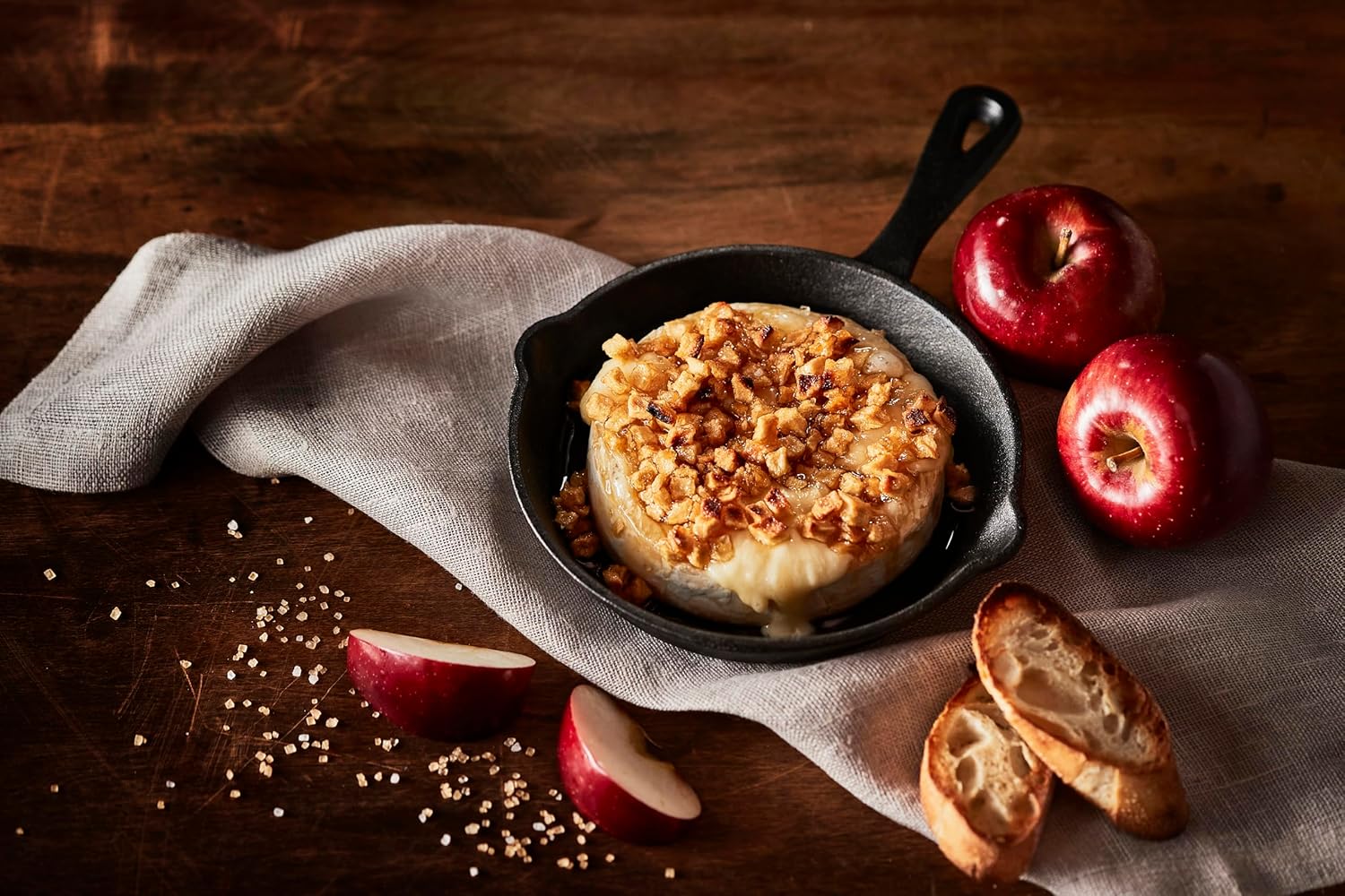 Gourmet du Village Apple & Salted Caramel Baked Brie Topping - 1.3 Ounce