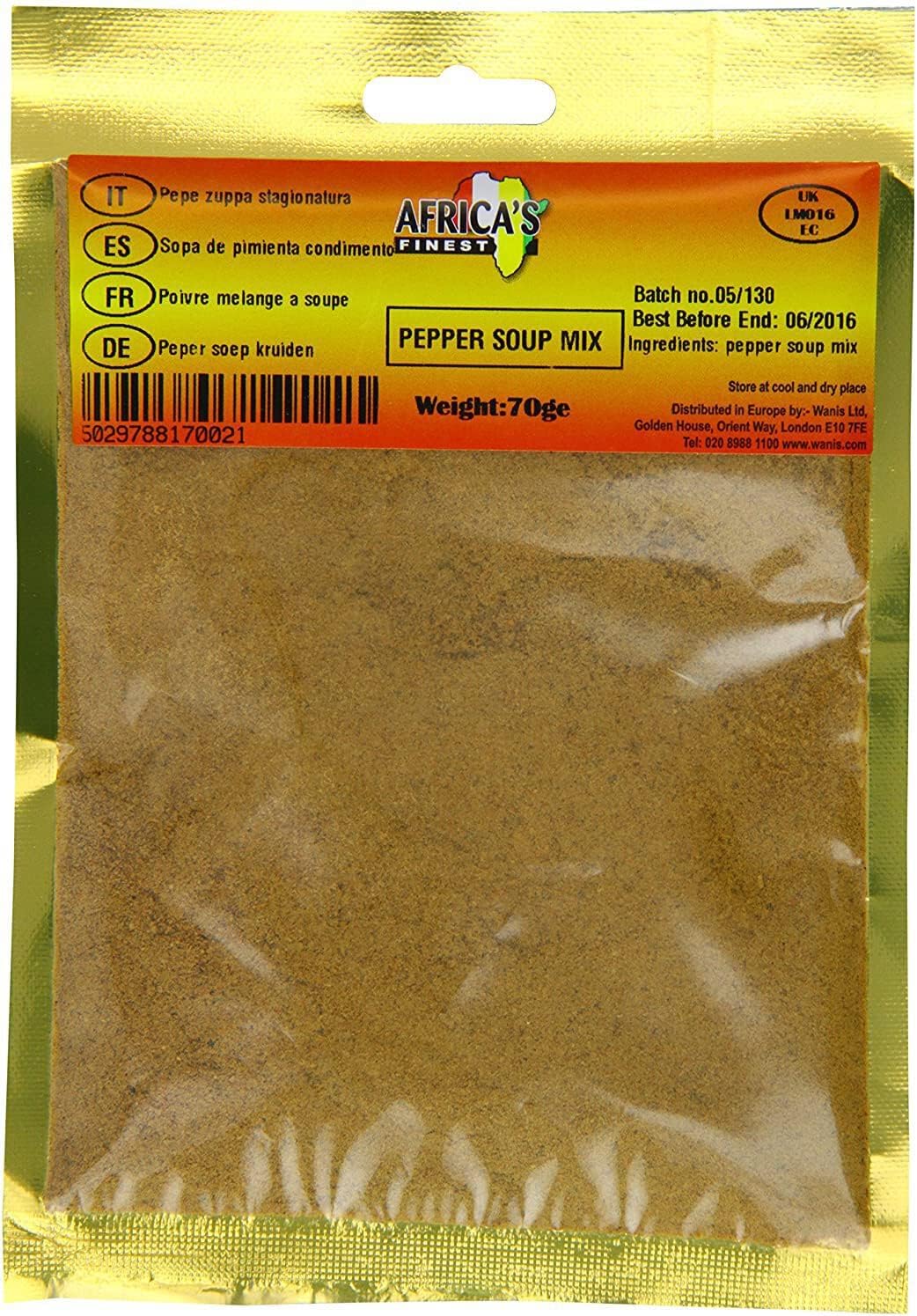 Africa’s Finest Pepper Soup Mix 70g