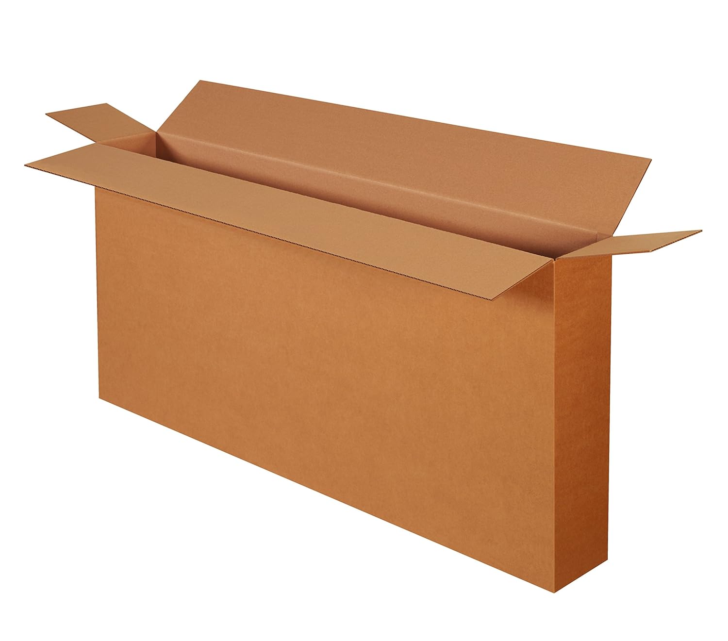 Boxes Fast BFHD54828FOL Cardboard Bike Boxes, 54" x 8" x 28", Side Loading Corrugated, for Moving, Shipping, Package or Storage, Kraft (Pack of 5)