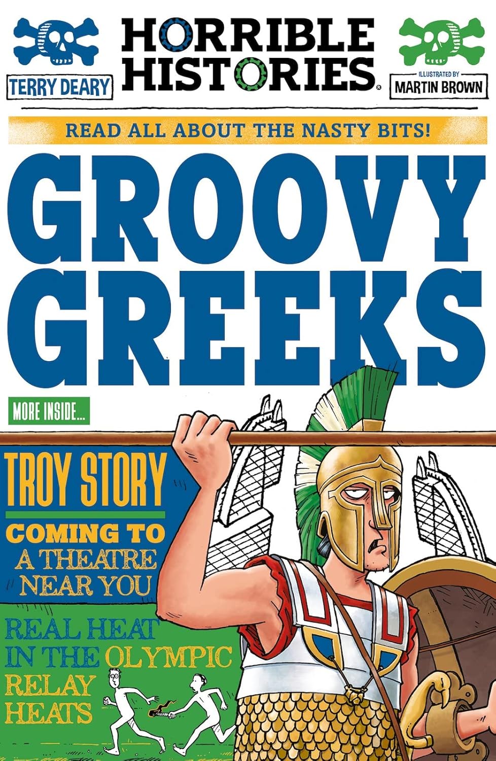 Groovy Greeks (newspaper edition) (Horrible Histories)