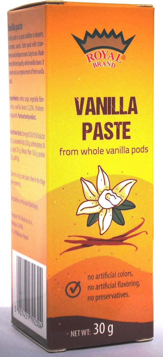 Vanilla Paste - Alcohol free - Made from Whole Fresh Vanilla Beans, Artesanal Product, Great Taste Award