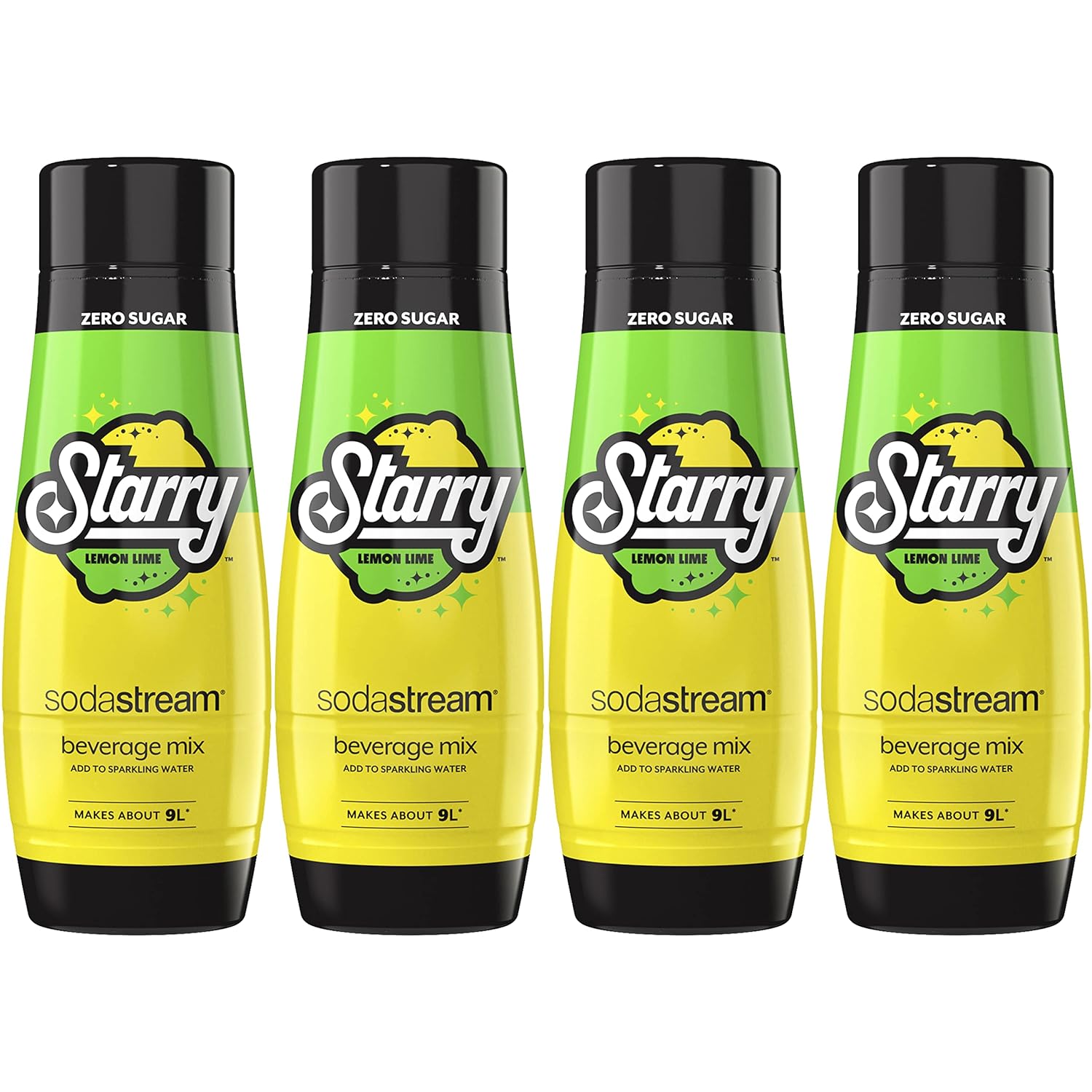 SodaStream® Starry® Zero Sugar Beverage Mix (440ml, Pack of 4) Packaging may vary