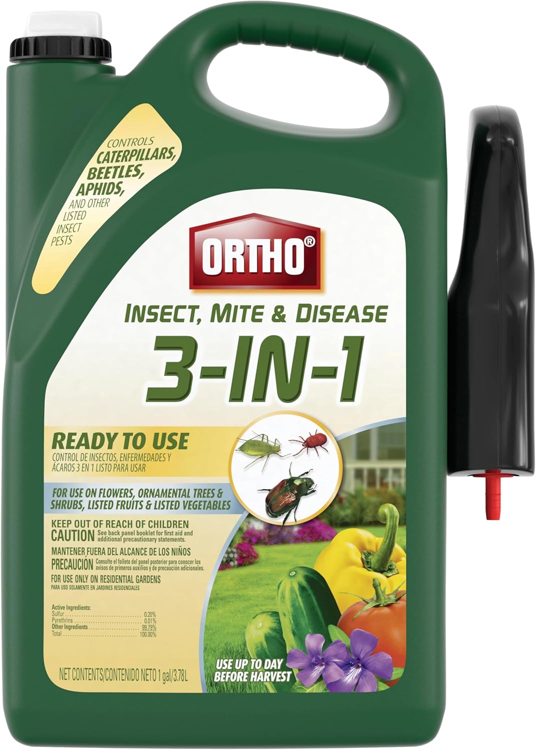 Ortho Insect Mite & Disease 3-in-1 Ready-To-Use 1 gal.