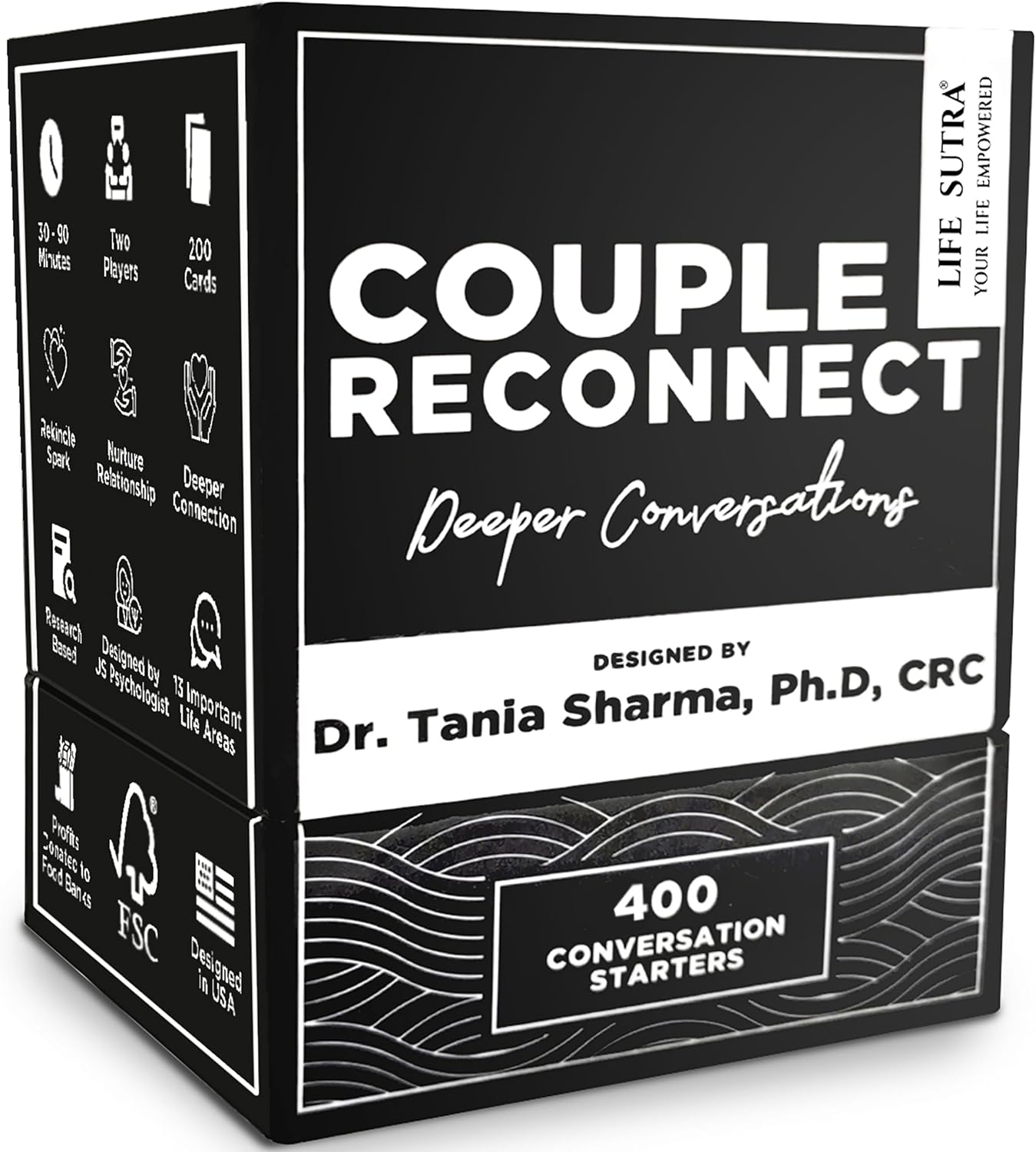 Life Sutra Married Couples Games - Couple Games for Date Night Games - 400 Activities & Conversation Cards for Couples - Games for Couples Date Night - Couples Card Games