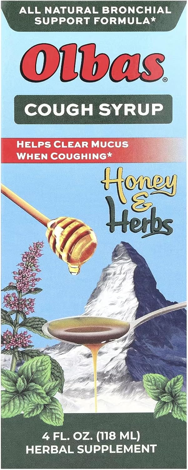 Olbas, Olbas Cough Syrup, 4 Fl Oz