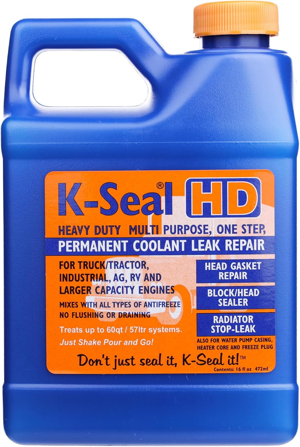 K-Seal HD Coolant Leak Repair, 472ml | HGV Radiator, Block & Head Gasket Sealant
