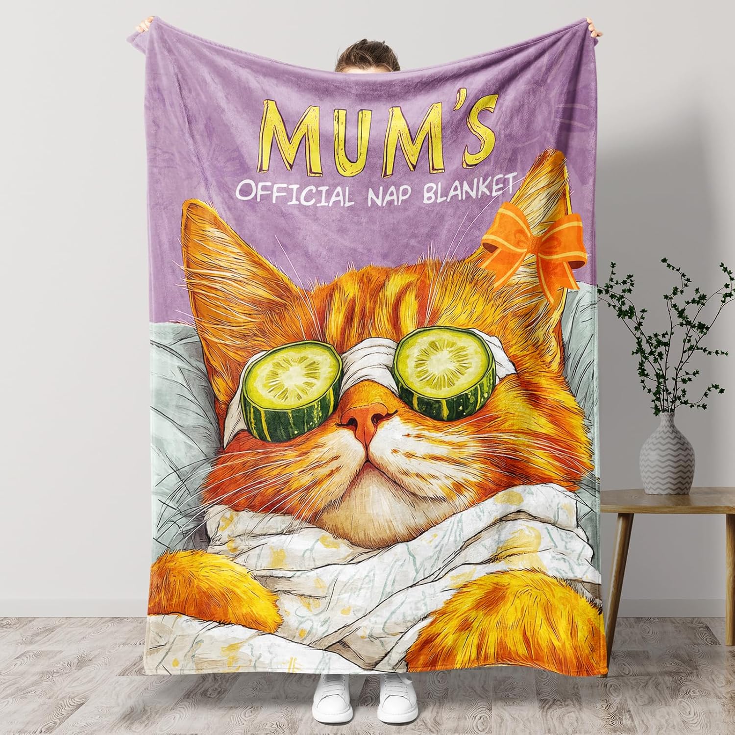 Welsky Gifts for Mum, To My Mum Engraved Fleece Blanket-Mum Birthday Gifts Christmas Mothers Day Presents for Mum/Mummy from Daughter Son-3