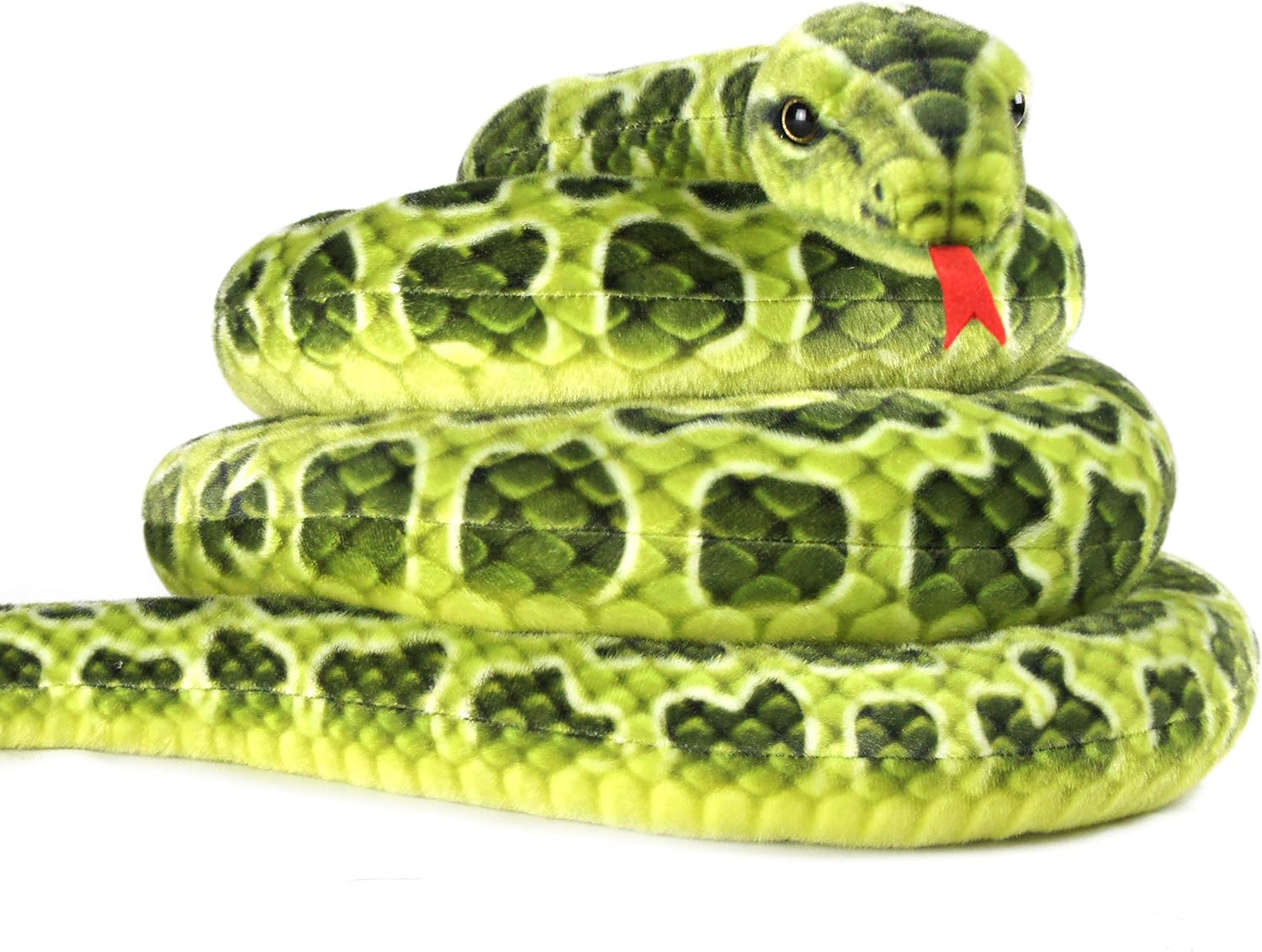 TigerHart Gustavo The Green Anaconda - 100 Inch Stuffed Animal Plush