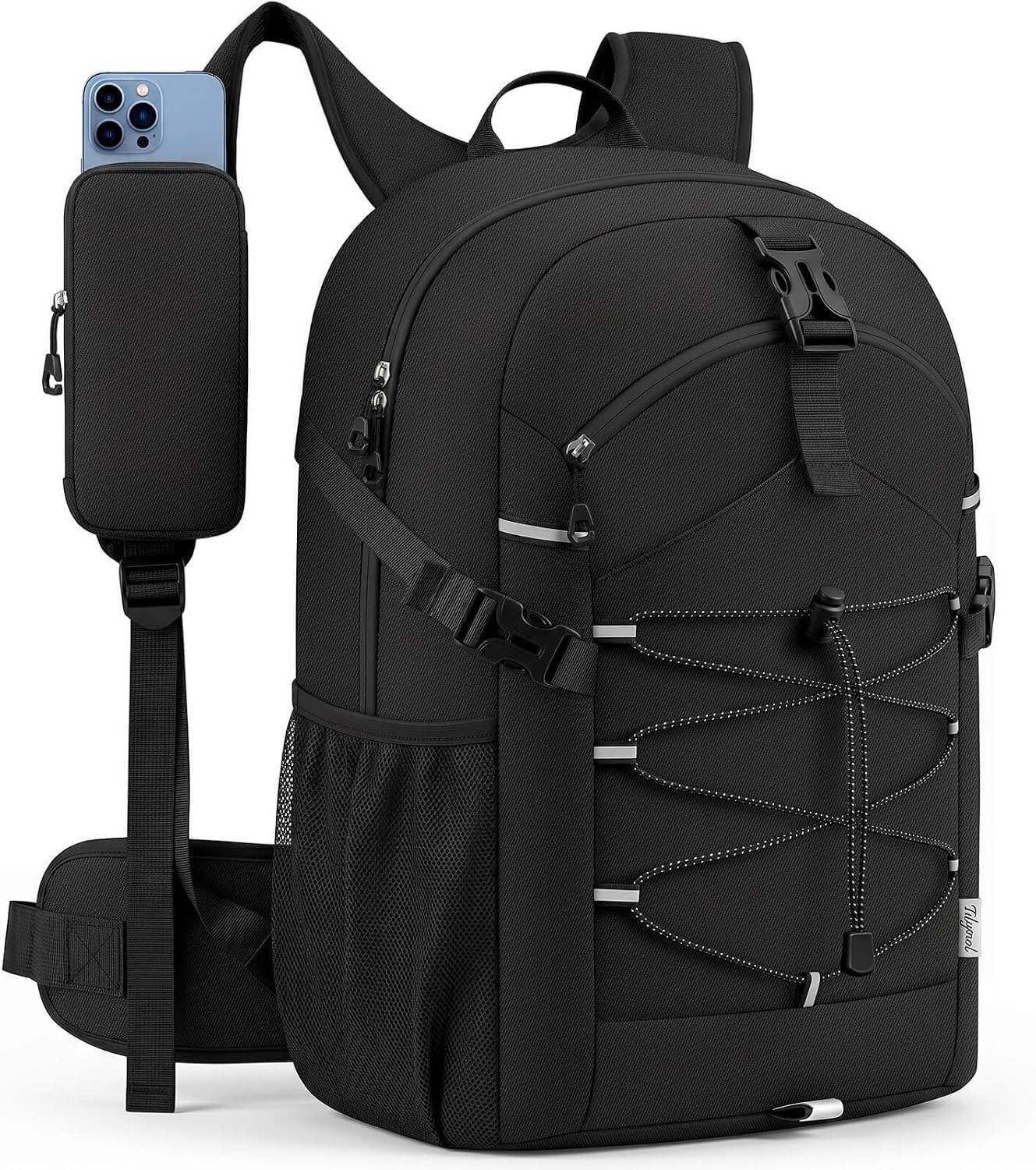 Hiking Travel Backpack for Men Women 30L - Lightweight Waterproof Outdoor Camping Backpack/Day Pack, Hiking Daypack with Hydration System for Hiking, Travel, Sports, Running, Biking