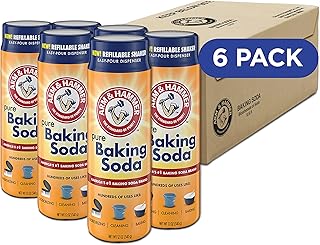 Arm & Hammer Pure Baking Soda Shaker - 12 Oz - (Pack of 6)