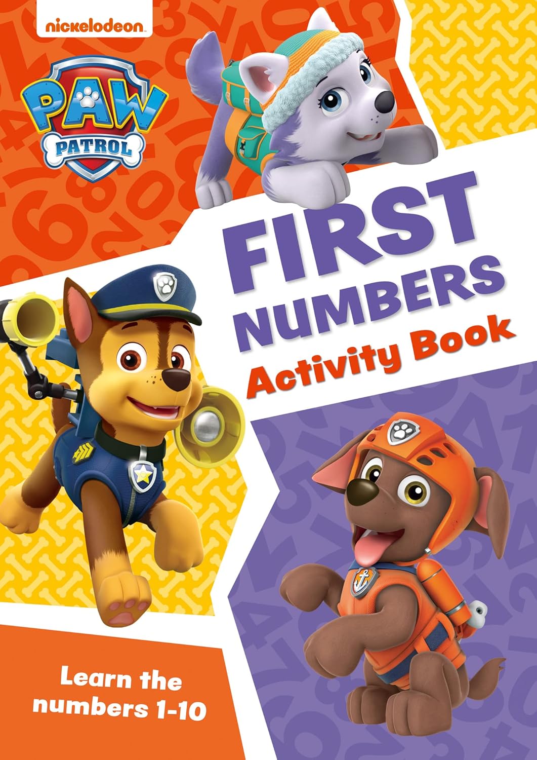 PAW Patrol First Numbers Activity Book: Have fun learning to read, write and count with the PAW Patrol pups