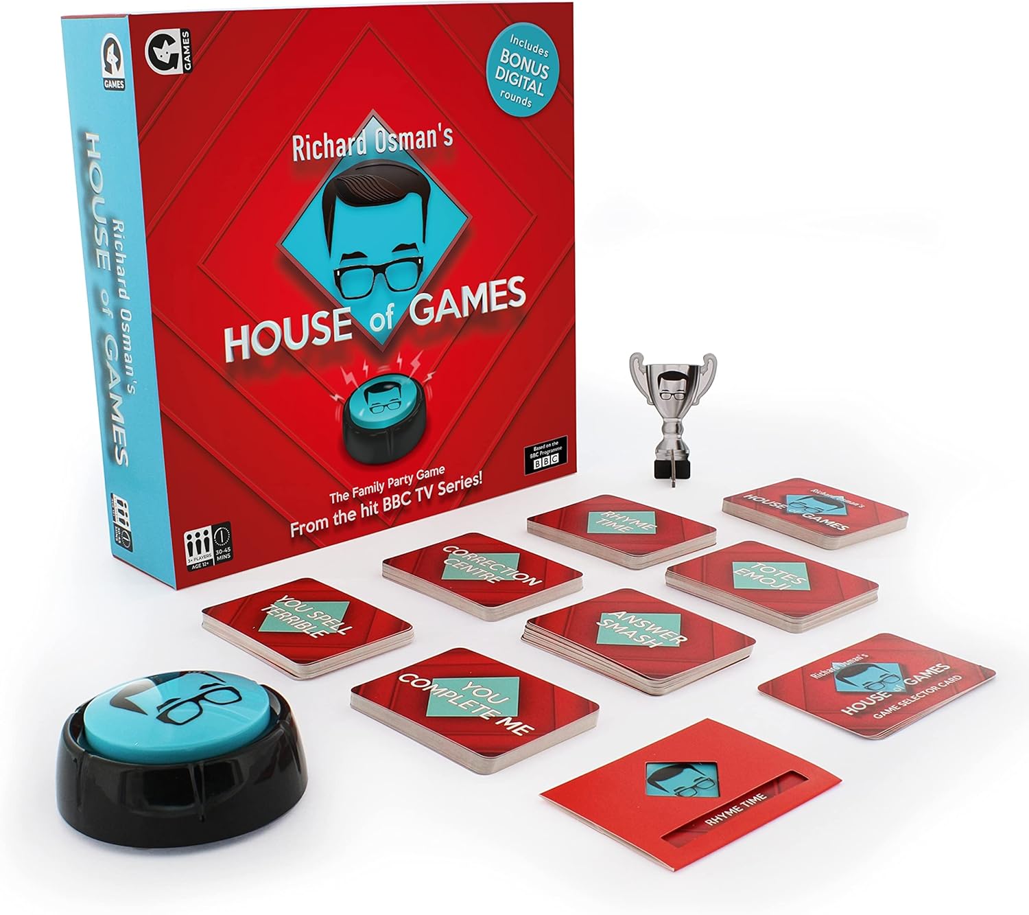 Ginger Fox Richard Osman's House Of Games - Based on BBC Series - Party Game For The Whole Family