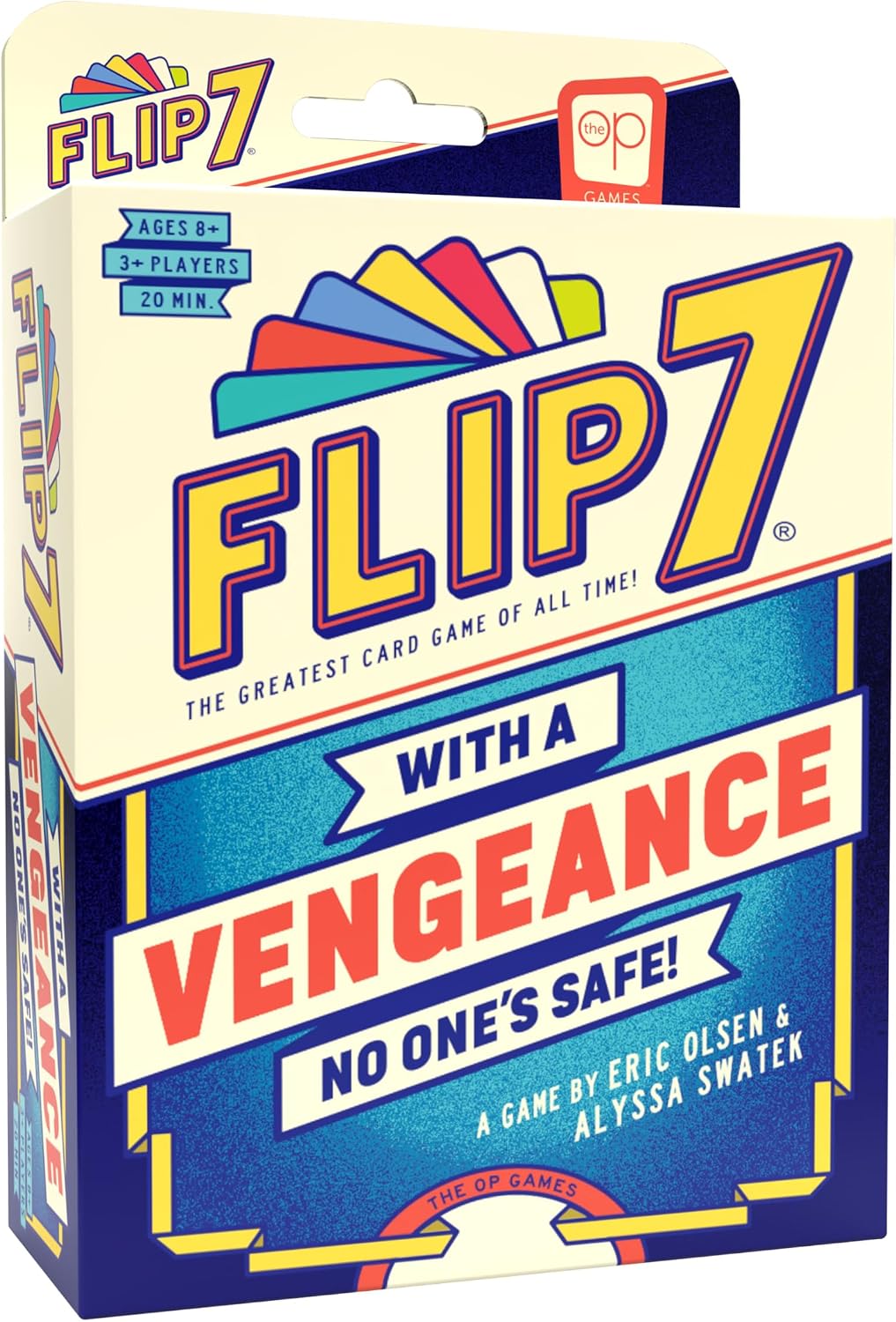 USAopoly | Flip 7 With A Vengeance | Party Card Game