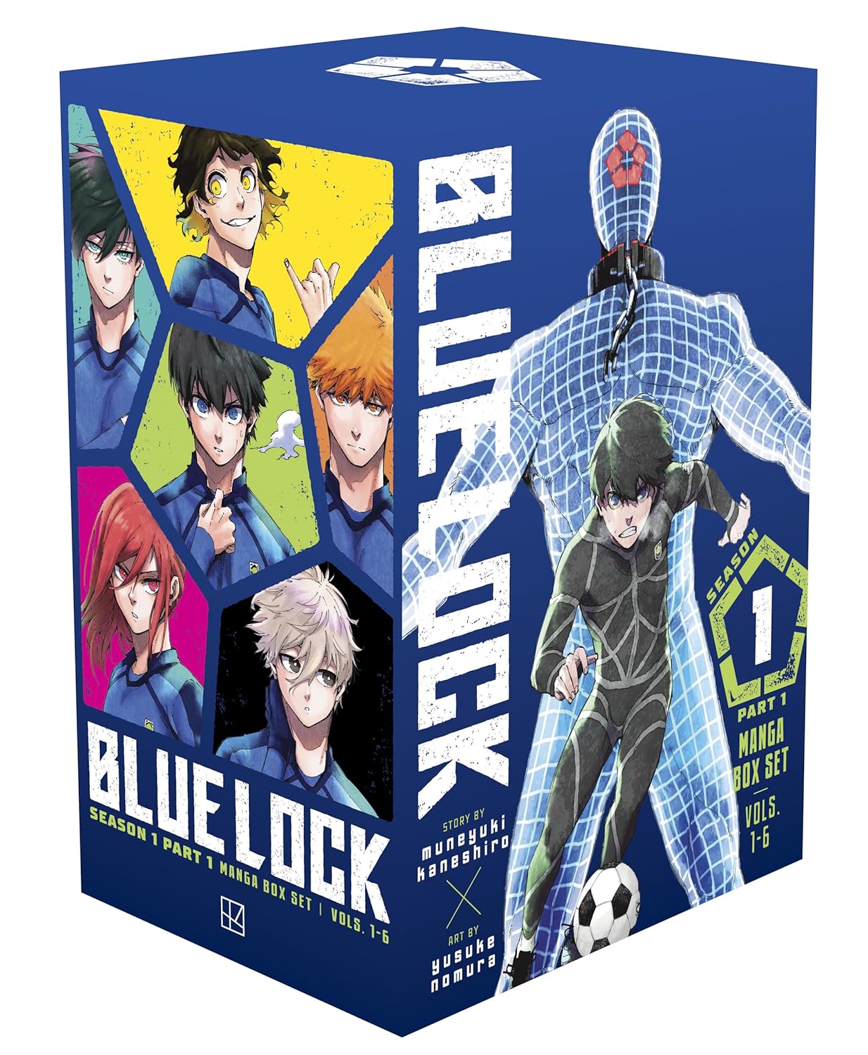 Blue Lock Season 1 Part 1 Manga Box Set (Blue Lock Manga Box Set)