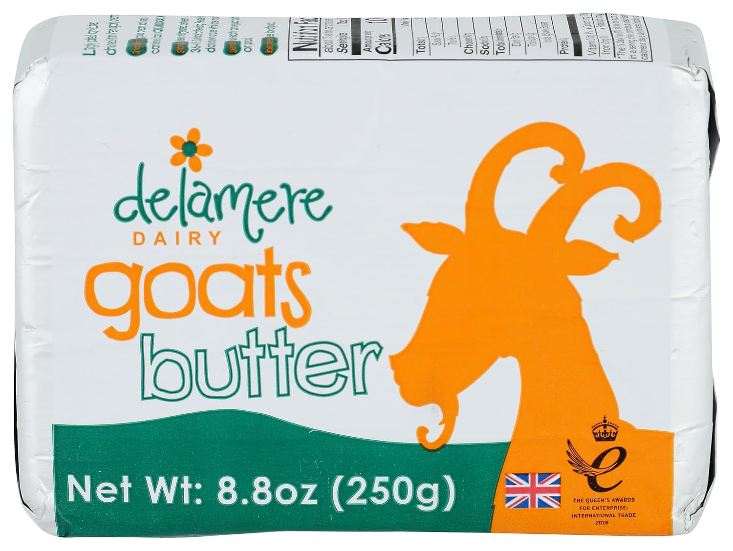 Delamere, Goats' Butter, 8.8 Ounce