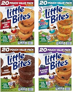 Entenmann's Little Bites Assorted (4 pack) Mini Muffins, 80 packs, 138 oz