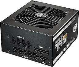 Cooler Master MWE Gold 850 V2 Full Modular, 850W, 80+ Gold Efficiency, 2 EPS Connectors, 120mm HDB Fan, Semi-fanless Operation, 5 Year Warranty