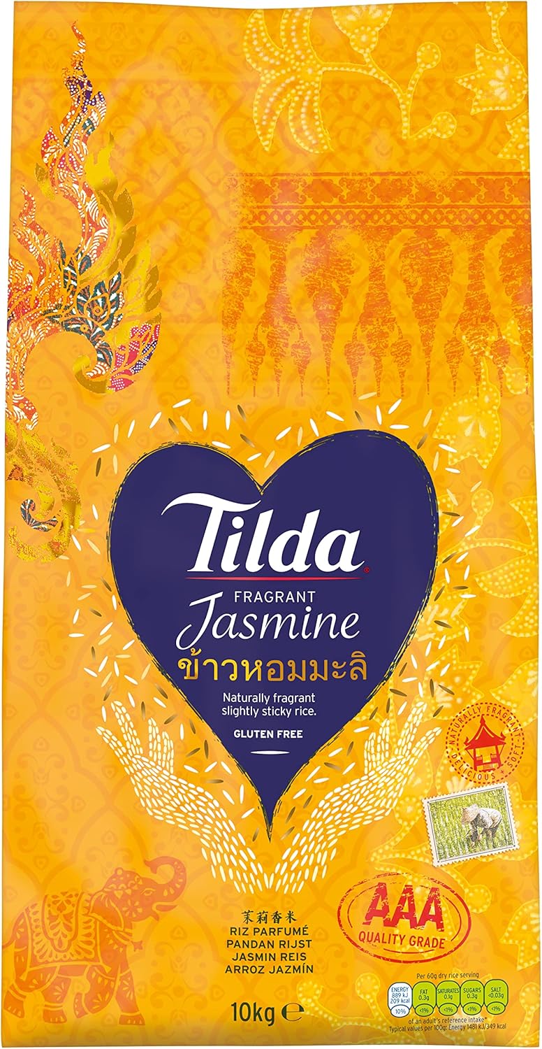 Tilda Thai Jasmine Rice 10KG