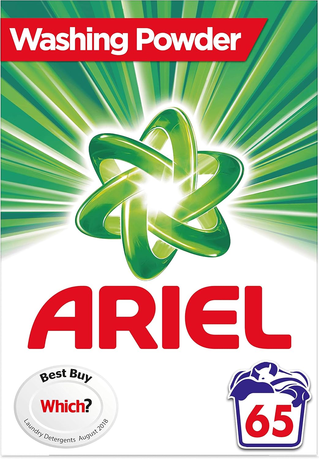Ariel Original Washing Powder, 4225 g, Total 65 Washes
