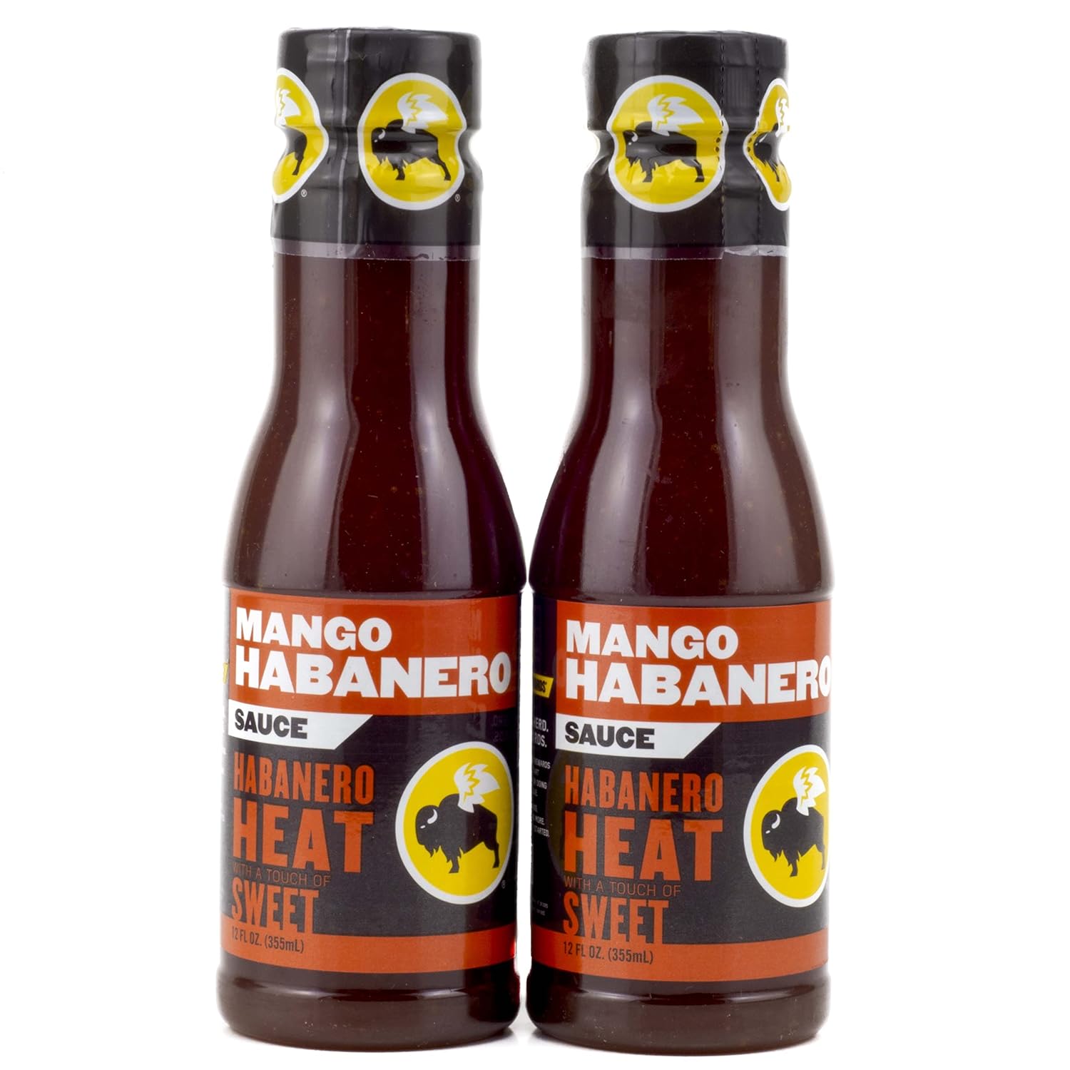 Buffalo Wild Wings Barbecue Sauces, Spices, Seasonings and Rubs For: Meat, Ribs, Rib, Chicken, Pork, Steak, Wings, Turkey, Barbecue, Smoker, Crock-Pot, Oven (Mango Habanero, (2) Pack)
