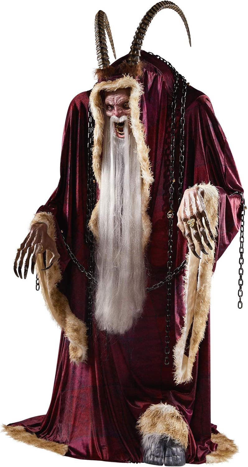 Spirit Halloween 6.5 Ft Krampus Animatronic