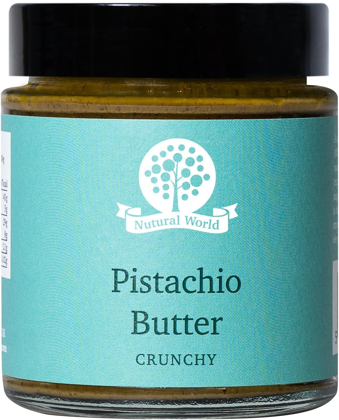 Nutural World - Crunchy Pistachio butter (170g) / 100% pure single ingredient - Great Taste Award winner