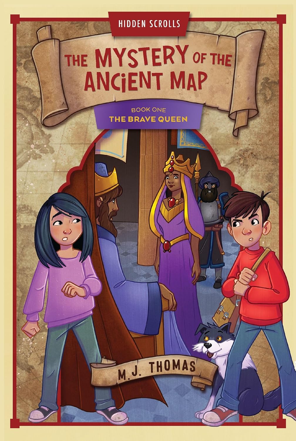 The Brave Queen: Book 1 (Hidden Scrolls: The Mystery of the Ancient Map)