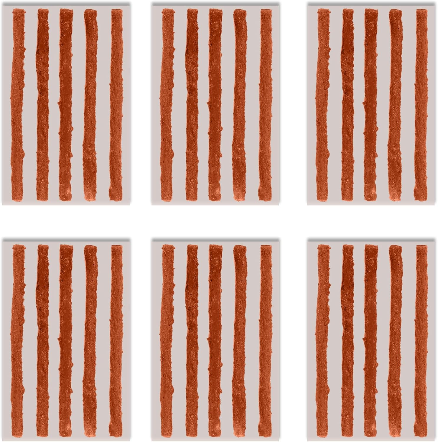 GRAND PITSTOP Tubeless Tire Repair Plugs Strips Refills Kit for Bike Tires- 30 Rope Plug Pack for Cars, Motorcycles, Bicycle Tires Repair