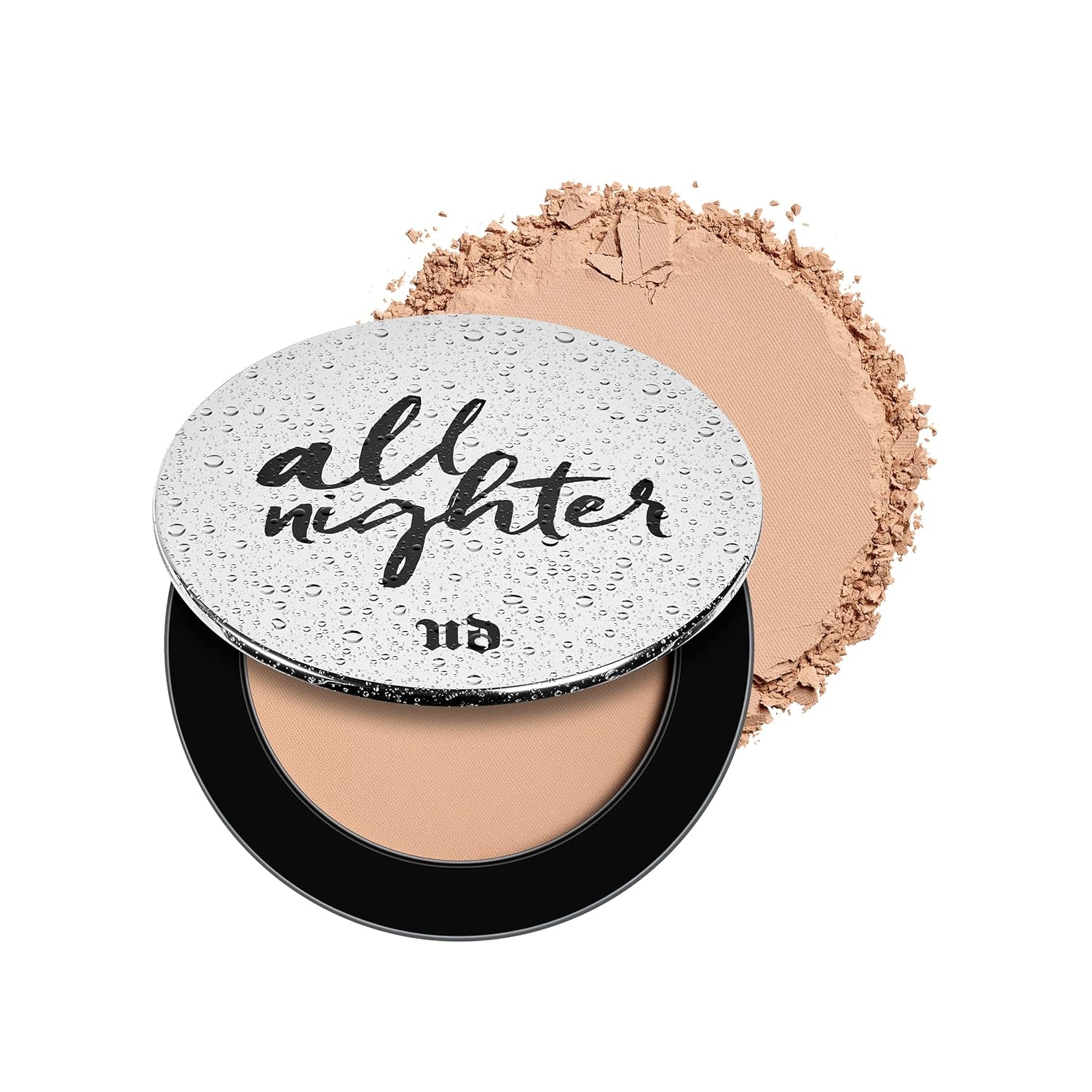 Urban Decay All Nighter Waterproof Setting Powder - Lightweight, Translucent Makeup Finishing Powder - Smooths Skin + Minimizes Shine - Lasts Up To 11 Hours