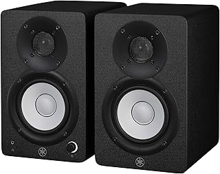 Yamaha HS4 Powered Studio Monitor in Black, Pair (HS4 B)