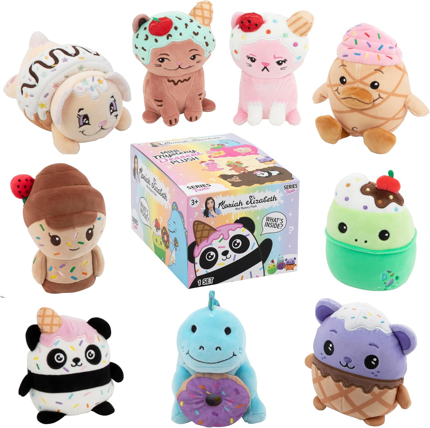 Moriah Elizabeth 6” Mini Mystery Plush – Series 2; YouTube Craft Channel, Blind Box, 1 of 9 Possible, Official Merch