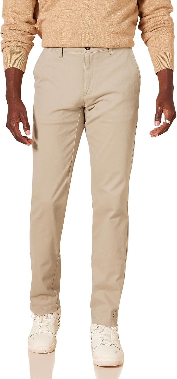Amazon Essentials Men's Classic-Fit Casual Stretch Chino Pant