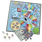Learning Resources Money Bags Board Game, Multicolor, 17 x 12 in (LER5057)