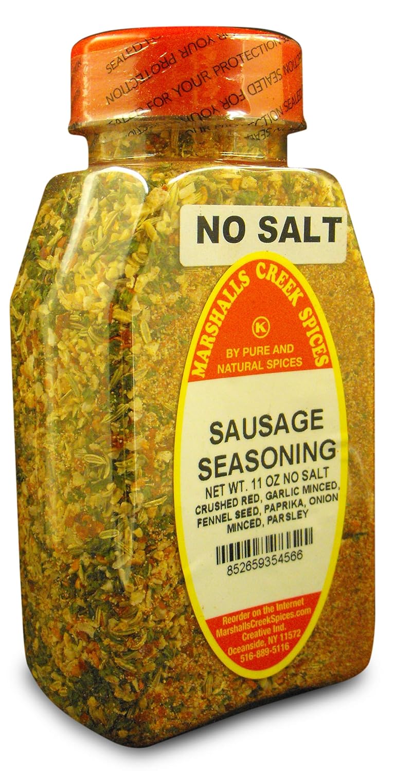 Marshalls Creek Kosher Spices SAUSAGE SEASONING NO SALT, 11 OZ