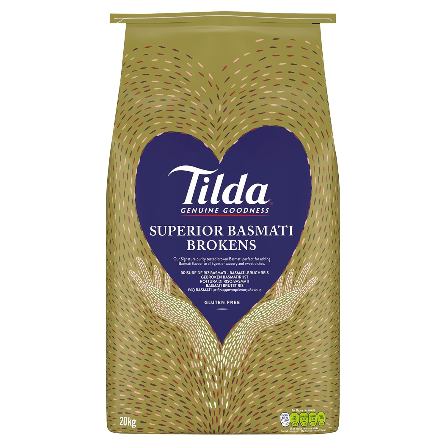 Tilda Broken Basmati Rice Pack of 20 kg