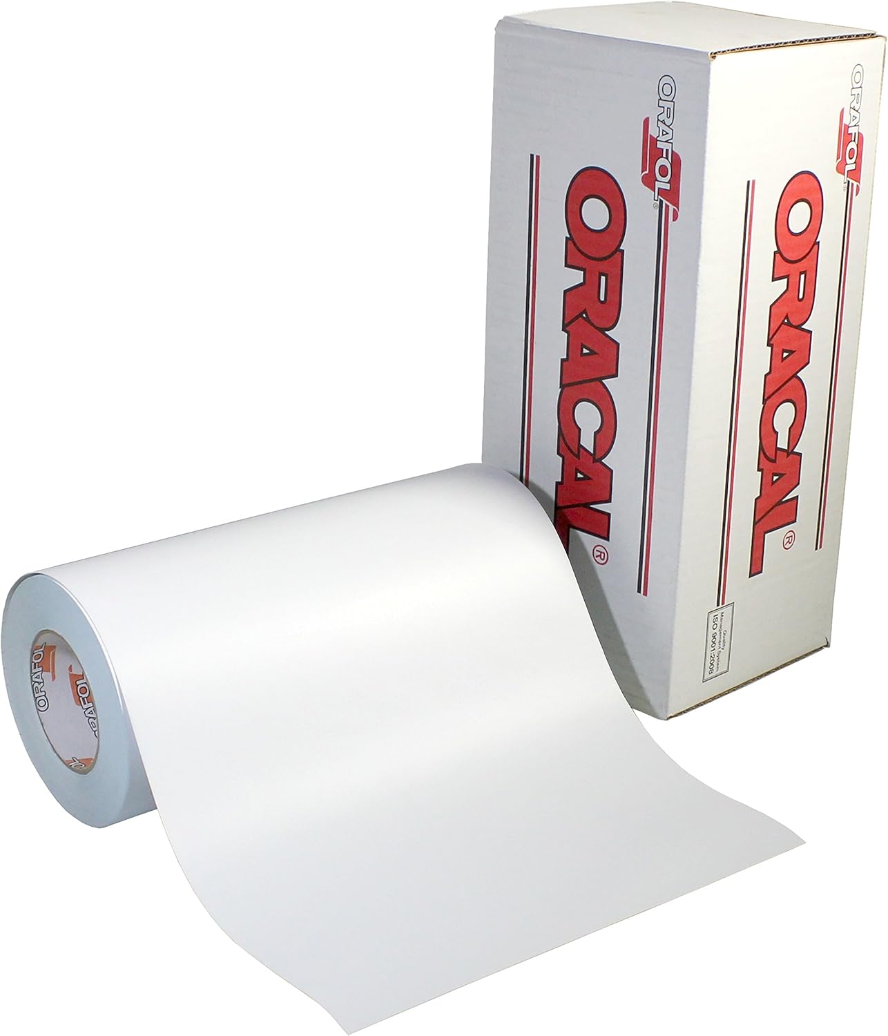 ORACAL 651 Permanent Matte White Vinyl – Adhesive Vinyl for Crafts, Decals & Stickers, (12" x 6ft)