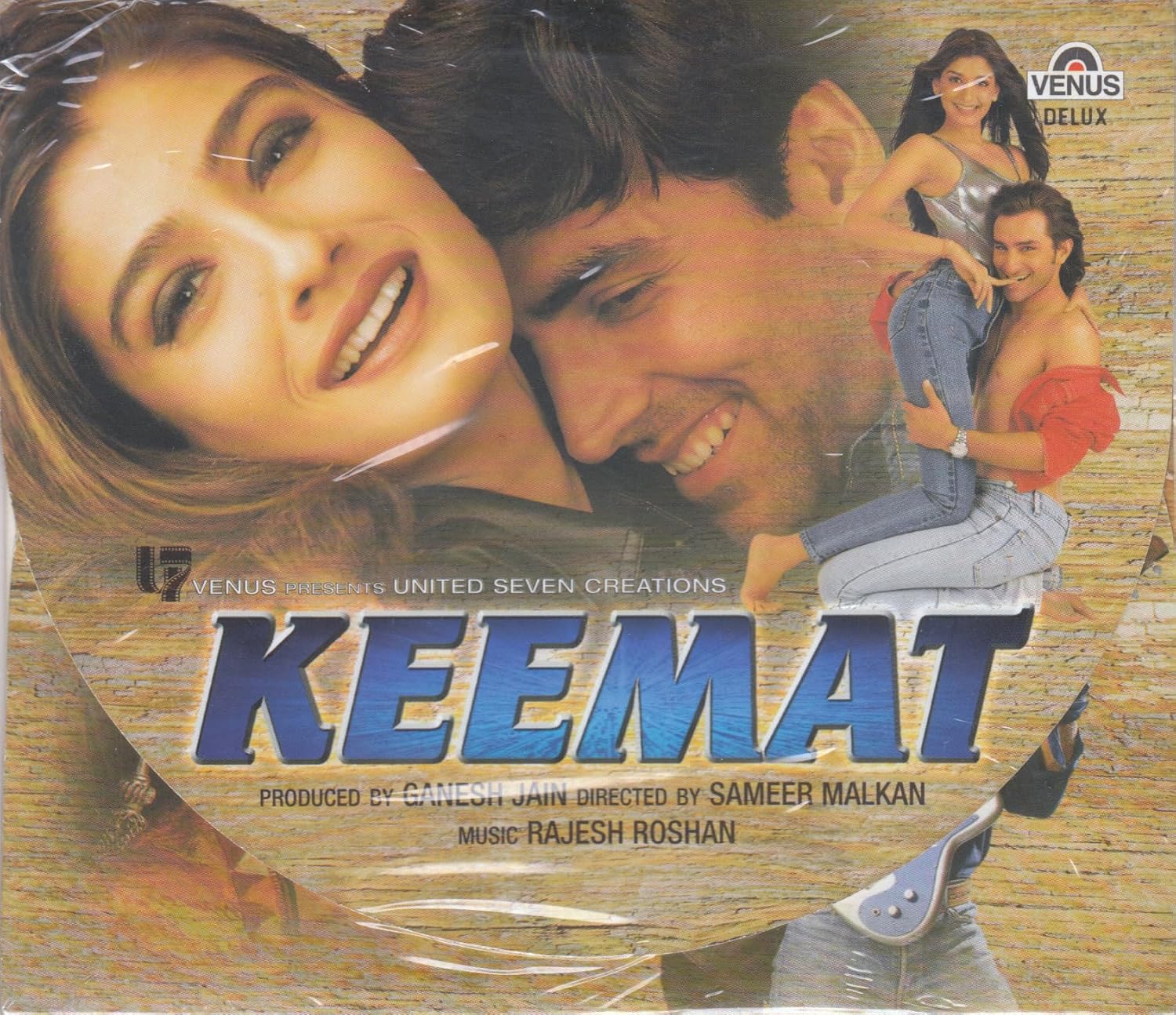 KEEMAT music sound track -CD , First Edition , VENUS DELUX , Music By Rajesh Roshan