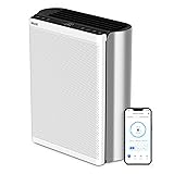 LEVOIT Air Purifiers for Home Large Room with Washable Filter, 3-Channel Air Quality Monitor, Smart WiFi and HEPA Sleep Mode for Pet, Allergy, Smoke, Dust, Alexa Control, 2790 Ft², EverestAir-P