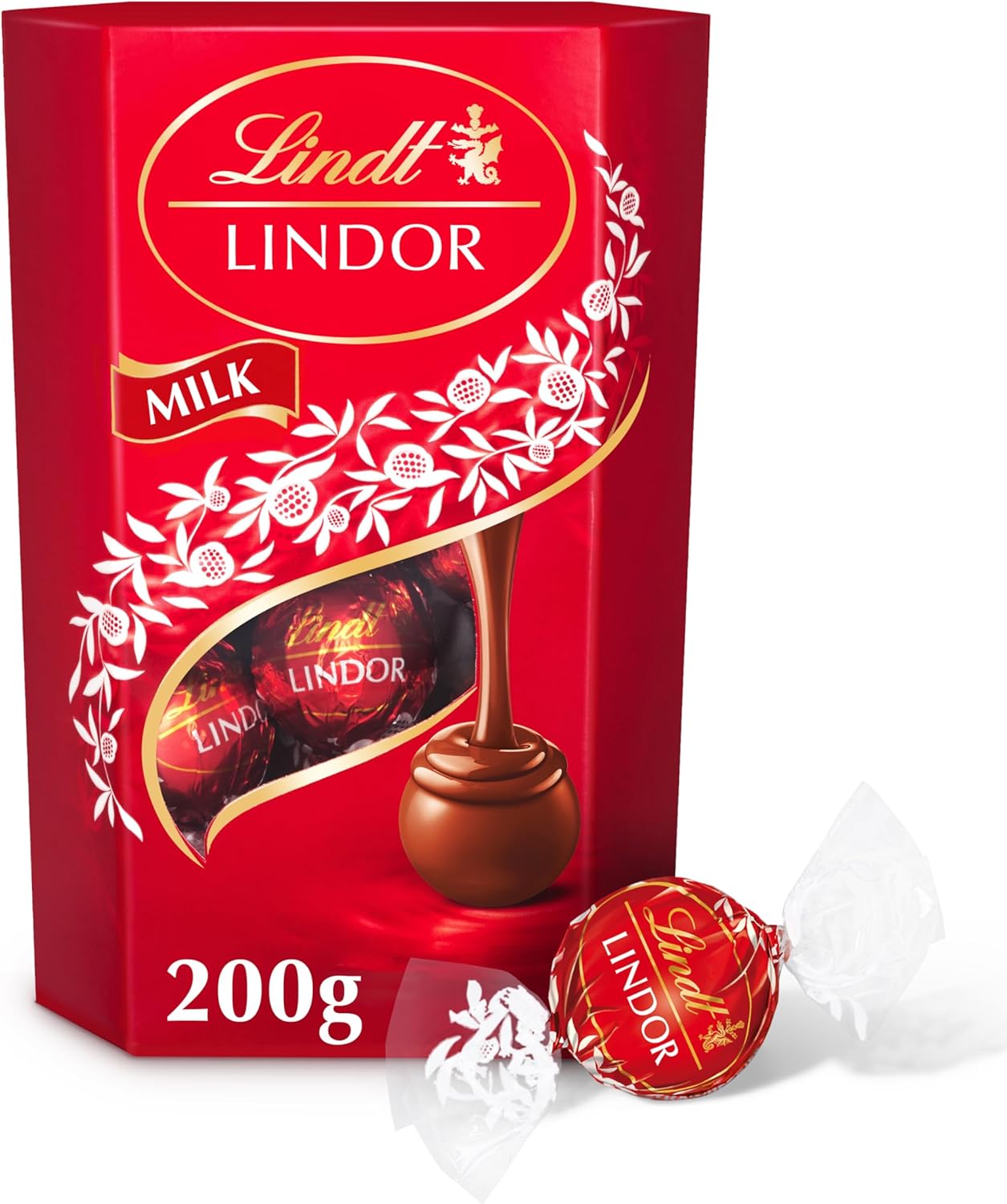Lindt Lindor Milk Chocolate Truffles Box 200g