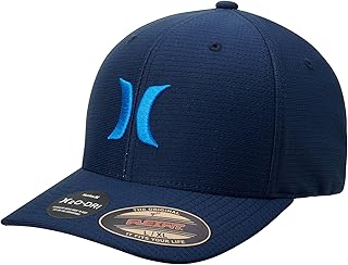 Hurley Men's Baseball Cap – Lightweight Curved Bill H2O Dri Fitted Caps for Men