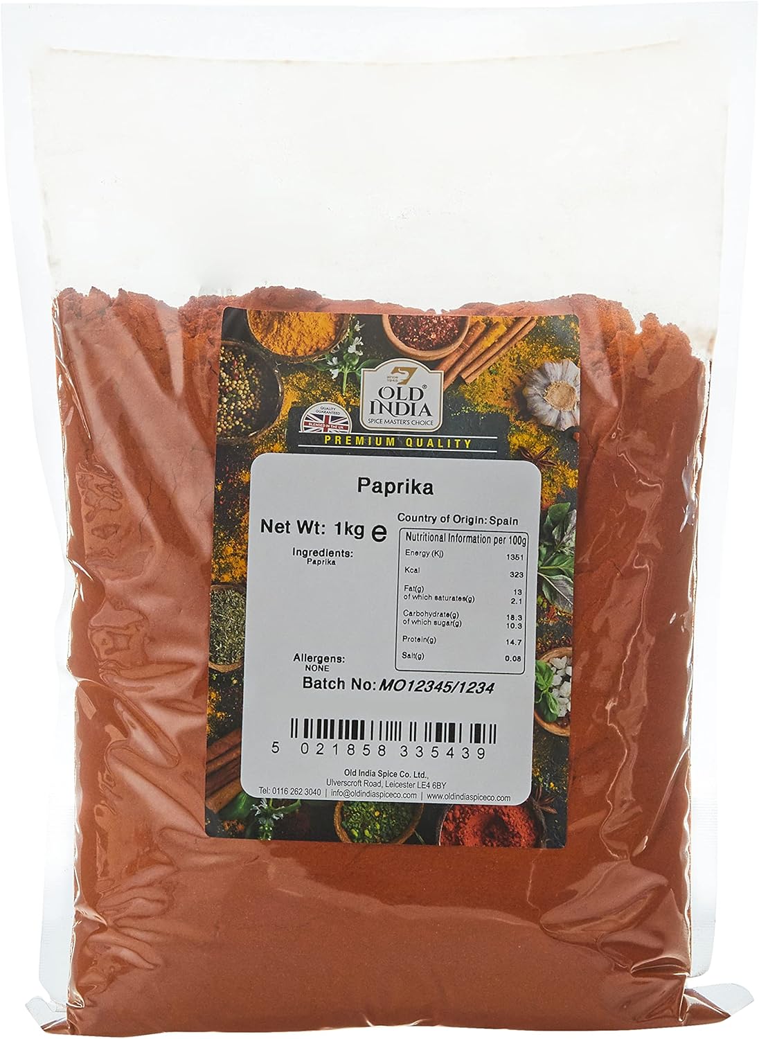 Old India Paprika 1 Kg