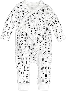 HonestBaby Baby One-Piece Jumpsuit Organic Cotton Romper Coverall Sets