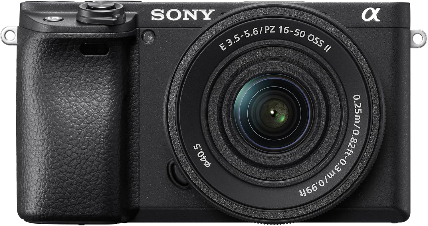 Sony α6400 E-mount compact mirrorless camera with 16-50mm Power Zoom Lens (APS-C Sensor, fast Auto Focus, Real-time Eye AF and Real-time Tracking, 4K HDR movie-shooting)