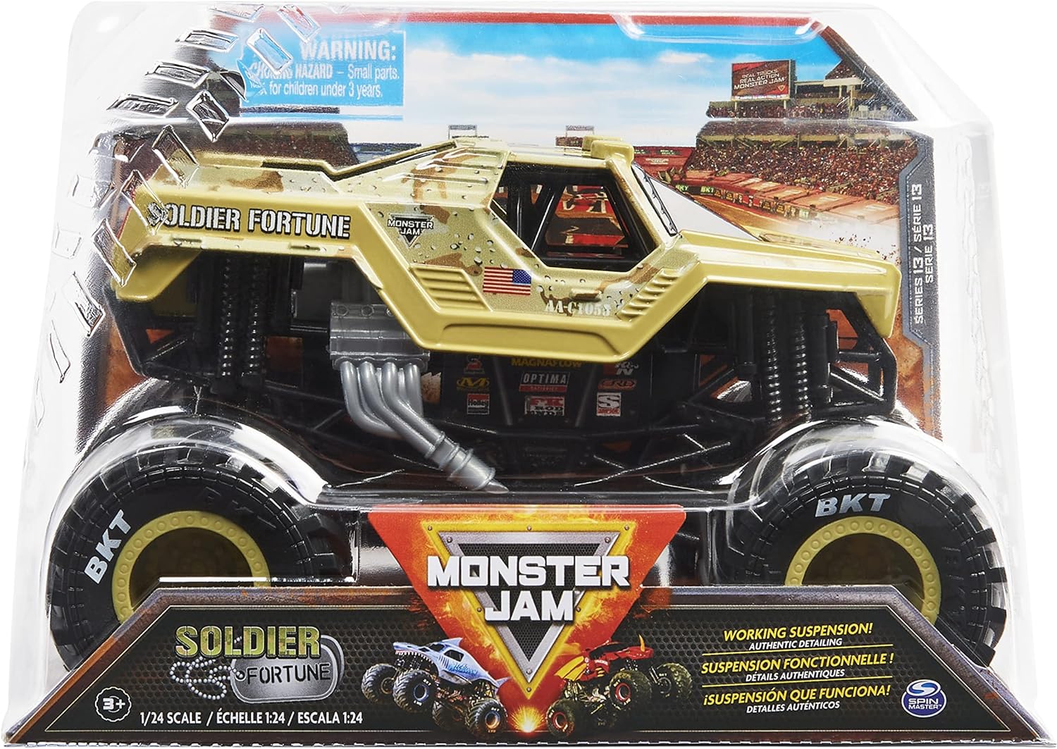 Monster Jam - 1:24 Collector Truck S2 - Soldier of Fortune