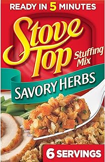 Stove Top Savory Herbs Stuffing Mix, 6 oz Box