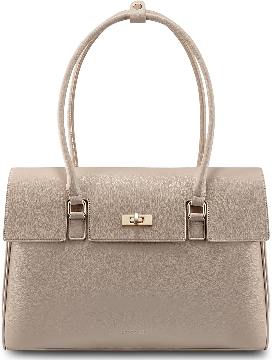 LOVEVOOK Laptop Bag for Women Work Tote Messenger Bag Waterproof Business Office Professional Handbag Shoulder Bag